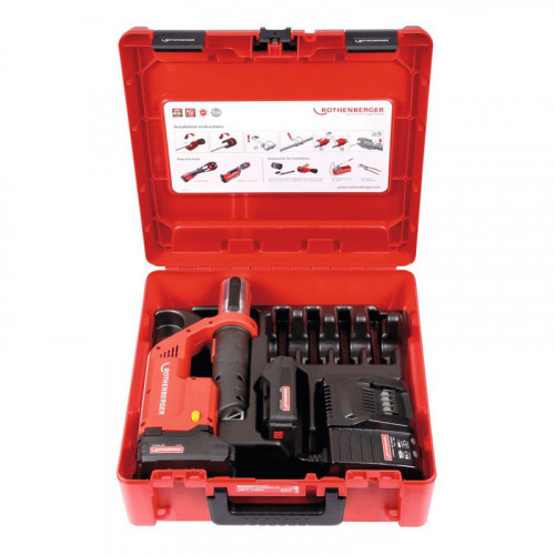 Электрогидравлический пресс Rothenberger ROMAX Compact TWIN TURBO, 2x2 Ач 1000002116