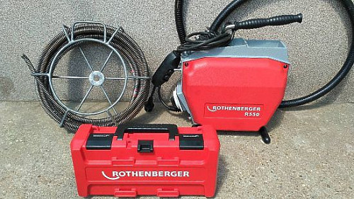 Электрическая прочистная машина Rothenberger R550 079890X фото 6