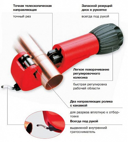 Труборез Rothenberger Tube Cutter 42 PRO 70029 фото 4