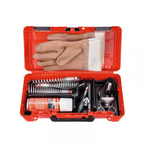 Набор прочистных насадок и спиралей Rothenberger SMK ⌀16мм х 11,5м + ⌀22мм х 22,5м 072967X фото 4