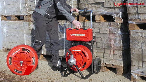 Машина для прочистки канализации Rothenberger Rodrum M13 1000001711 фото 5