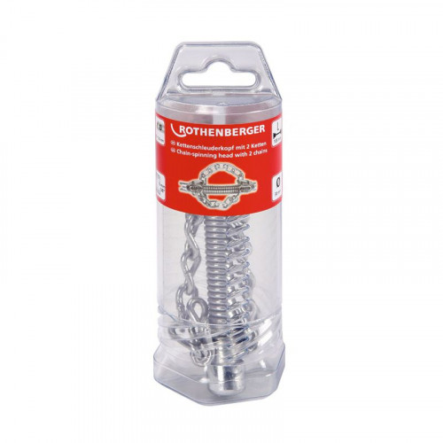 Прочистная насадка Rothenberger - 2-х цепная ⌀30 мм 72185 фото 2