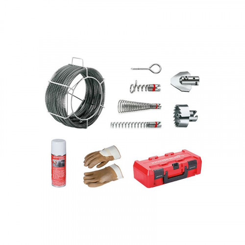 Набор прочистных насадок и спиралей Rothenberger Standard ⌀32мм х 22,5м 72962X