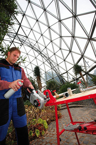 Трубные тиски Rothenberger 1/8" – 2" 70710 фото 5