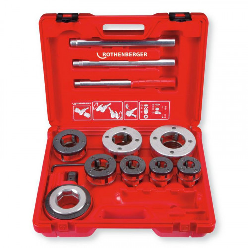 Резьбонарезной набор Rothenberger Super Cut 1/2" - 2" BSPT 070892X