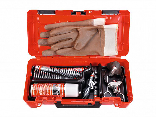 Набор прочистных насадок и спиралей Rothenberger Standard ⌀16мм х 11,5м + ⌀22мм х 22,5м 072956X фото 3